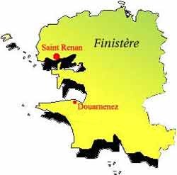 La societe est implantee sur trois sites dans le Finistère : à Saint-Renan près de Brest, ainsi qu'à Douarnenez et Audierne